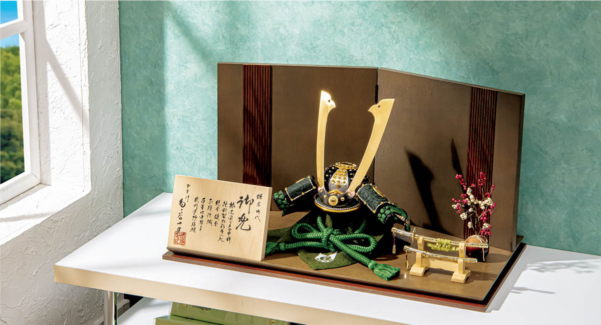 五月人形 平安豊久 兜飾り 多ヶ谷一光作 四分...の詳細画像1