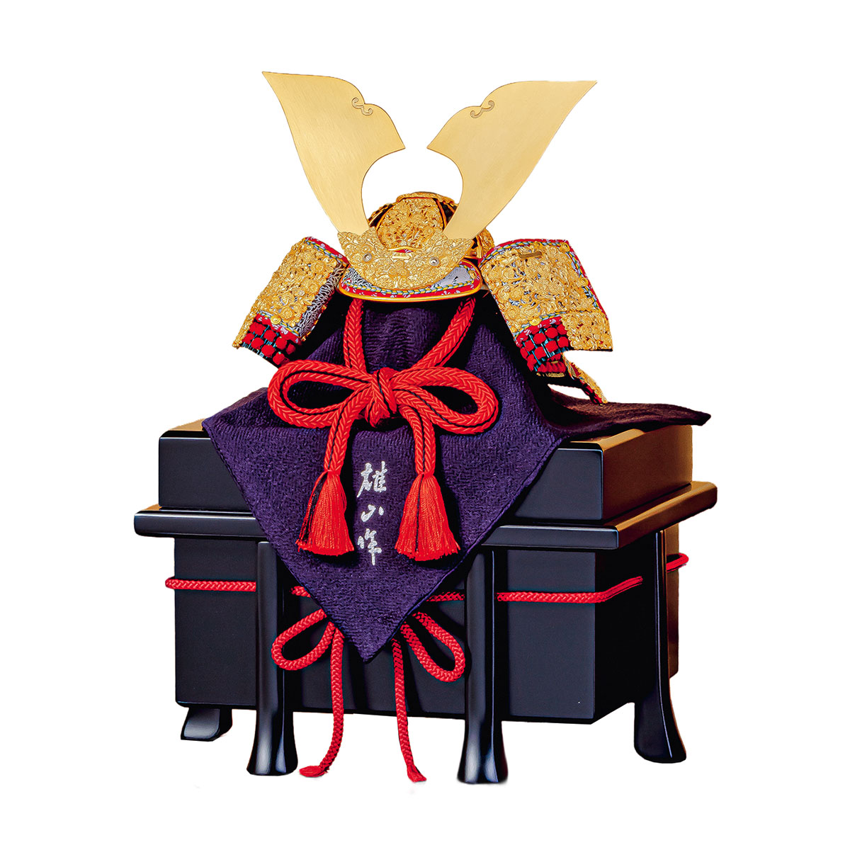 五月人形 平安豊久 兜単品 12号 雄山作 菊一文字之兜 単品 櫃付き GH-041-KT コンパクト おしゃれ 兜_1