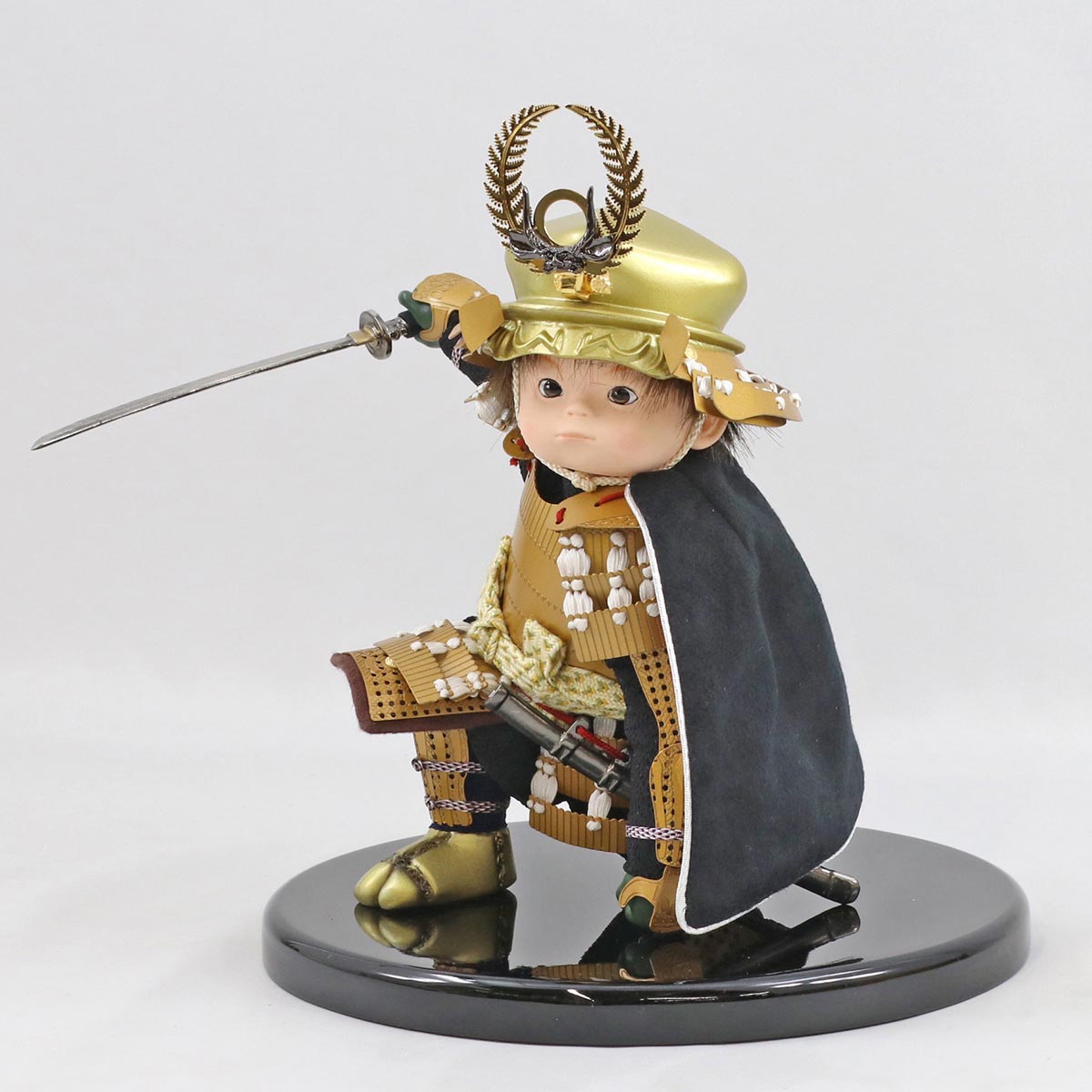 五月人形 子供大将飾り 壹三作 もののふ童シリーズ 英雄見参 徳川家康