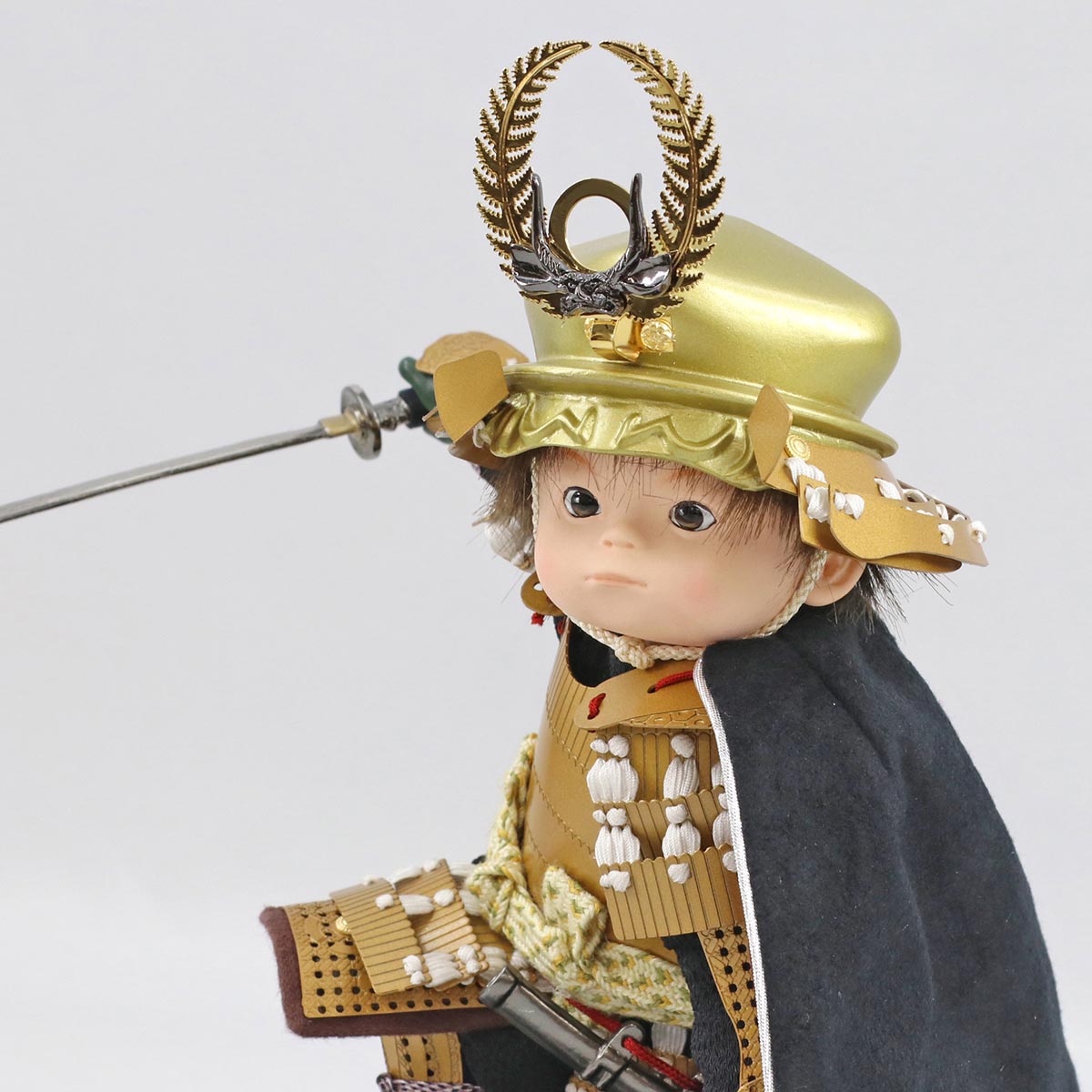 五月人形 子供大将飾り 壹三作 もののふ童シリーズ 英雄見参 徳川家康