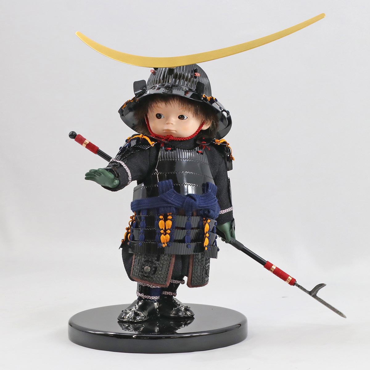 五月人形 子供大将飾り 壹三作 もののふ童シリーズ 剣舞 伊達
