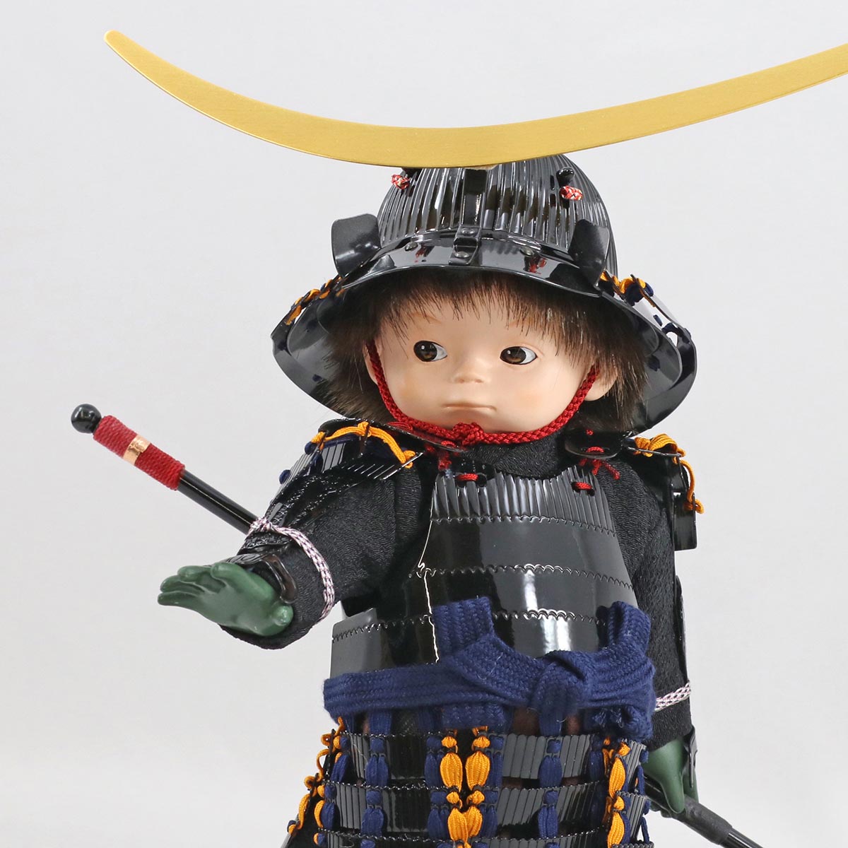 五月人形 子供大将飾り 壹三作 もののふ童シリーズ 剣舞 伊達政宗 壱三