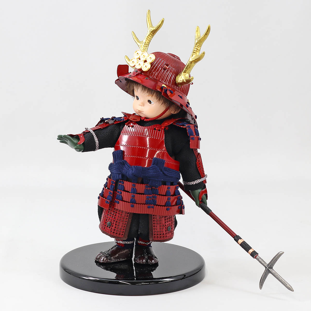 五月人形 子供大将飾り 壹三作 もののふ童シリーズ 剣舞 真田幸村 壱三