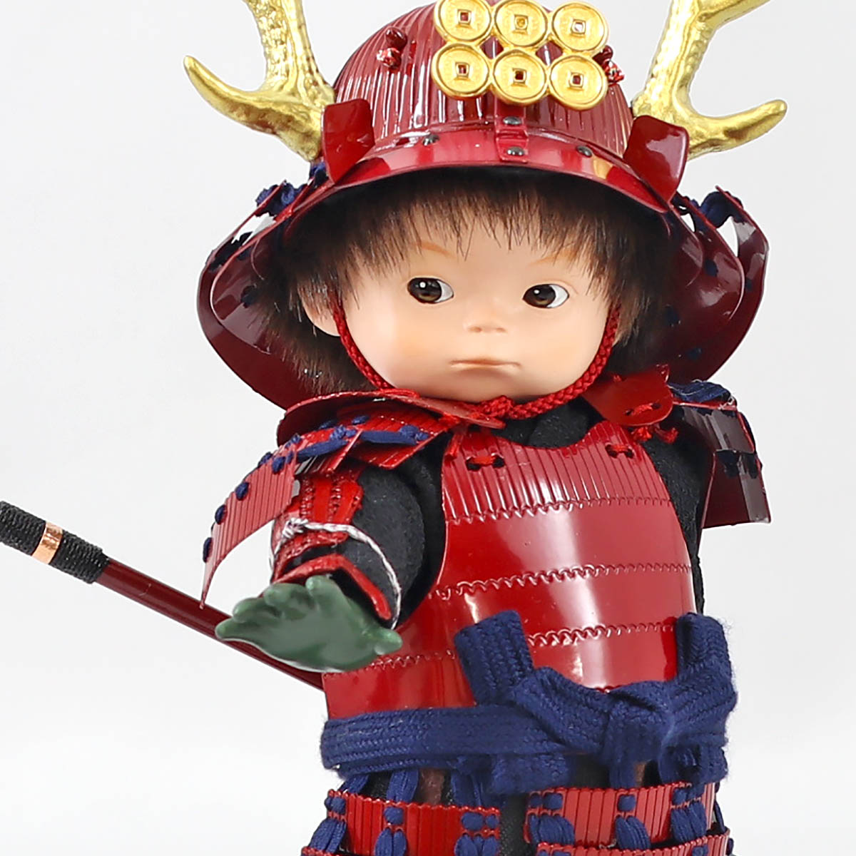 五月人形 子供大将飾り 壹三作 もののふ童シリーズ 剣舞 真田幸村 壱三