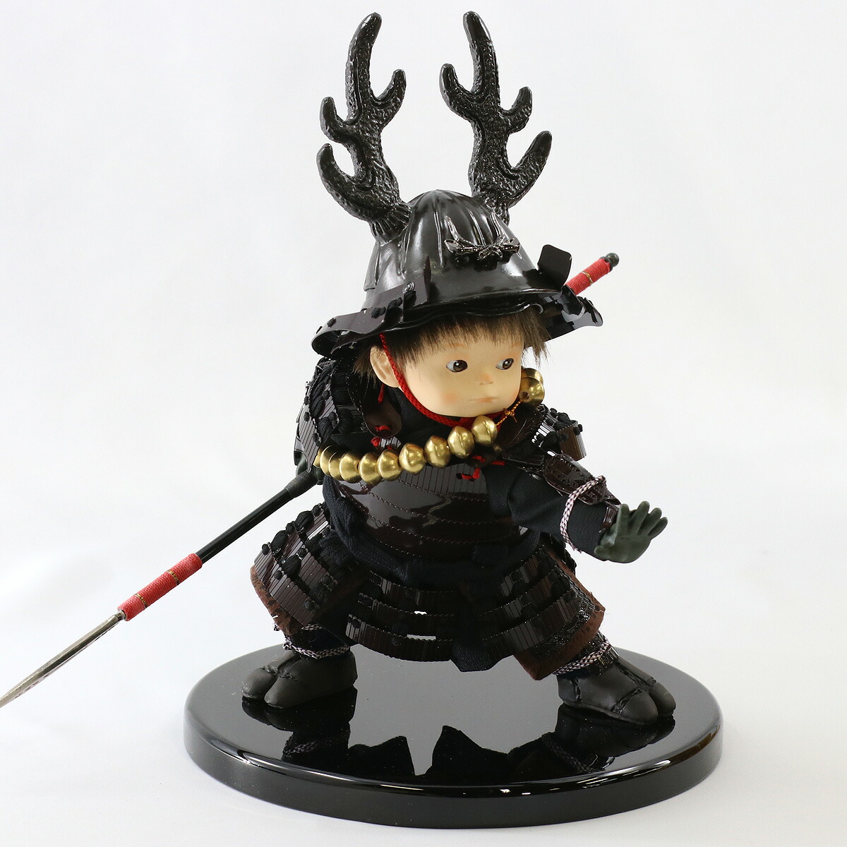 五月人形 子供大将飾り 壹三作 もののふ童シリーズ 忠勝参上 壱三