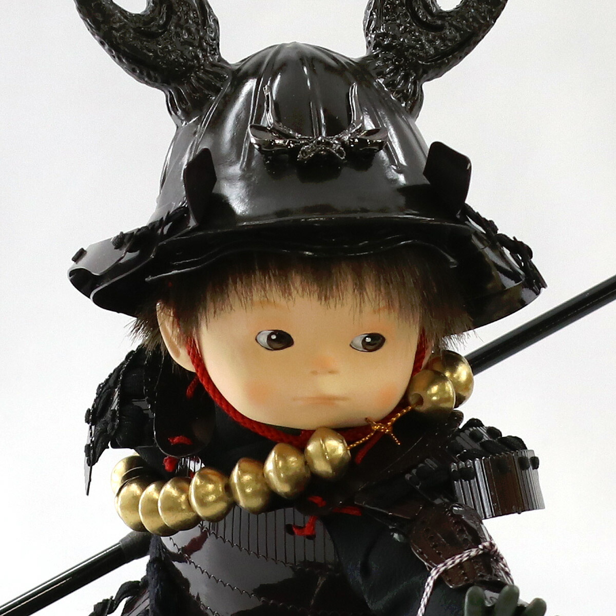 五月人形 子供大将飾り 壹三作 もののふ童シリーズ 忠勝参上 壱三