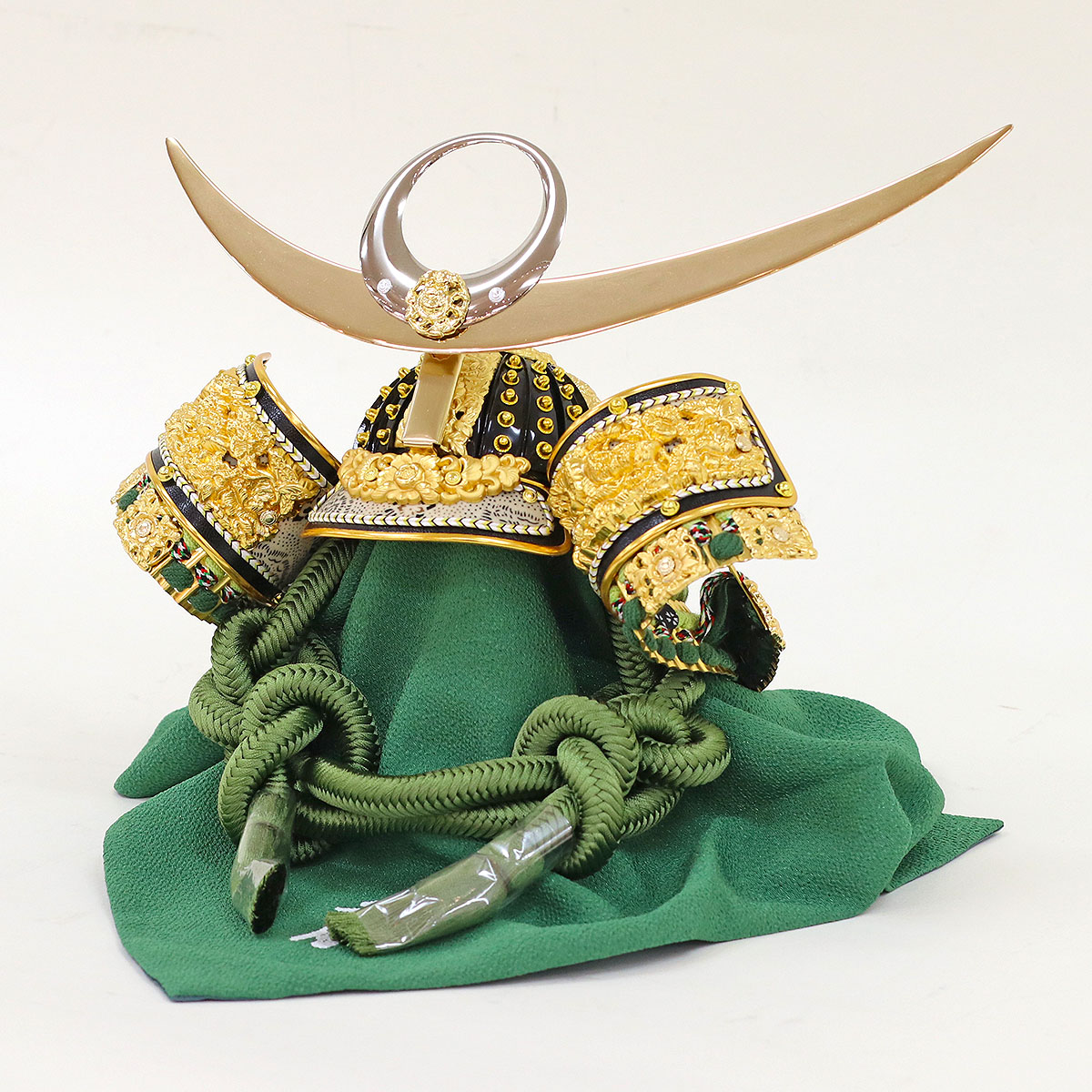 2千円値下！大越忠保作◆展示新品特価♪◆50巾 上杉謙信 収納兜飾り 五月人形◆ 五月人形 兜飾り 上杉謙信 飯綱権現 大越忠保作