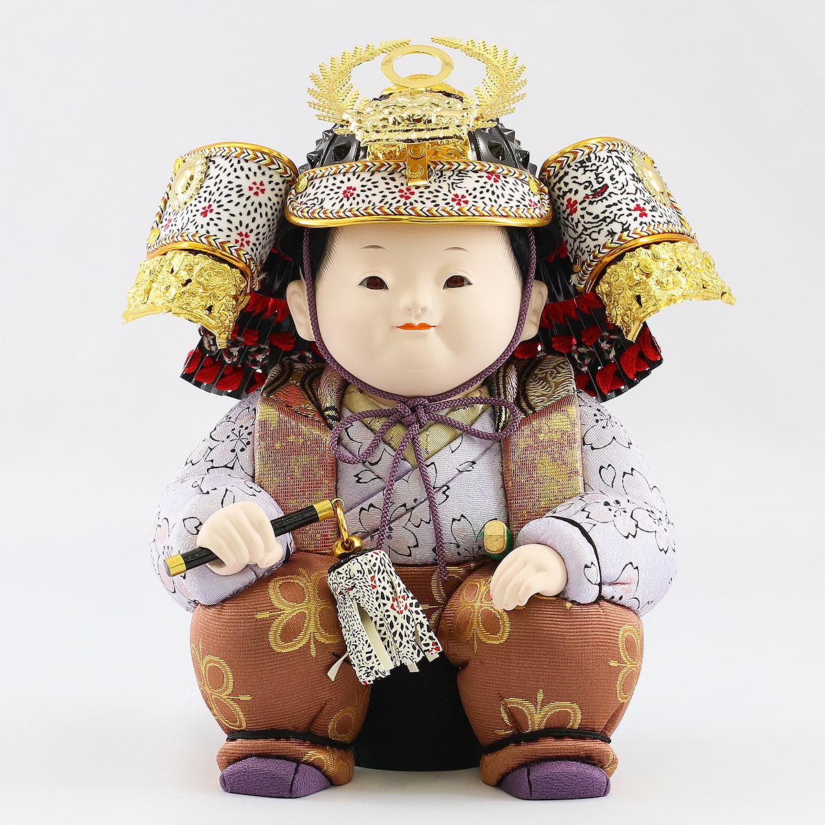五月人形 東玉 木目込み飾り 木目込み人形 皐月童 倭 （やまと