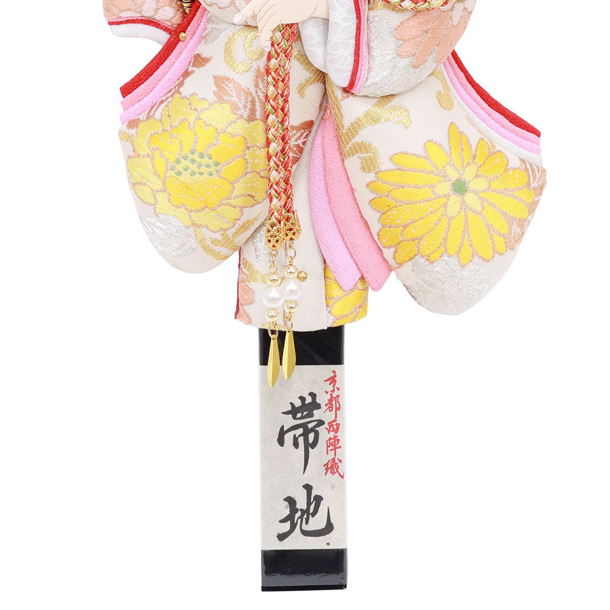 羽子板 お祝い 初正月 13号 帯地結香 道成寺 京都西陣織正絹帯地 押絵