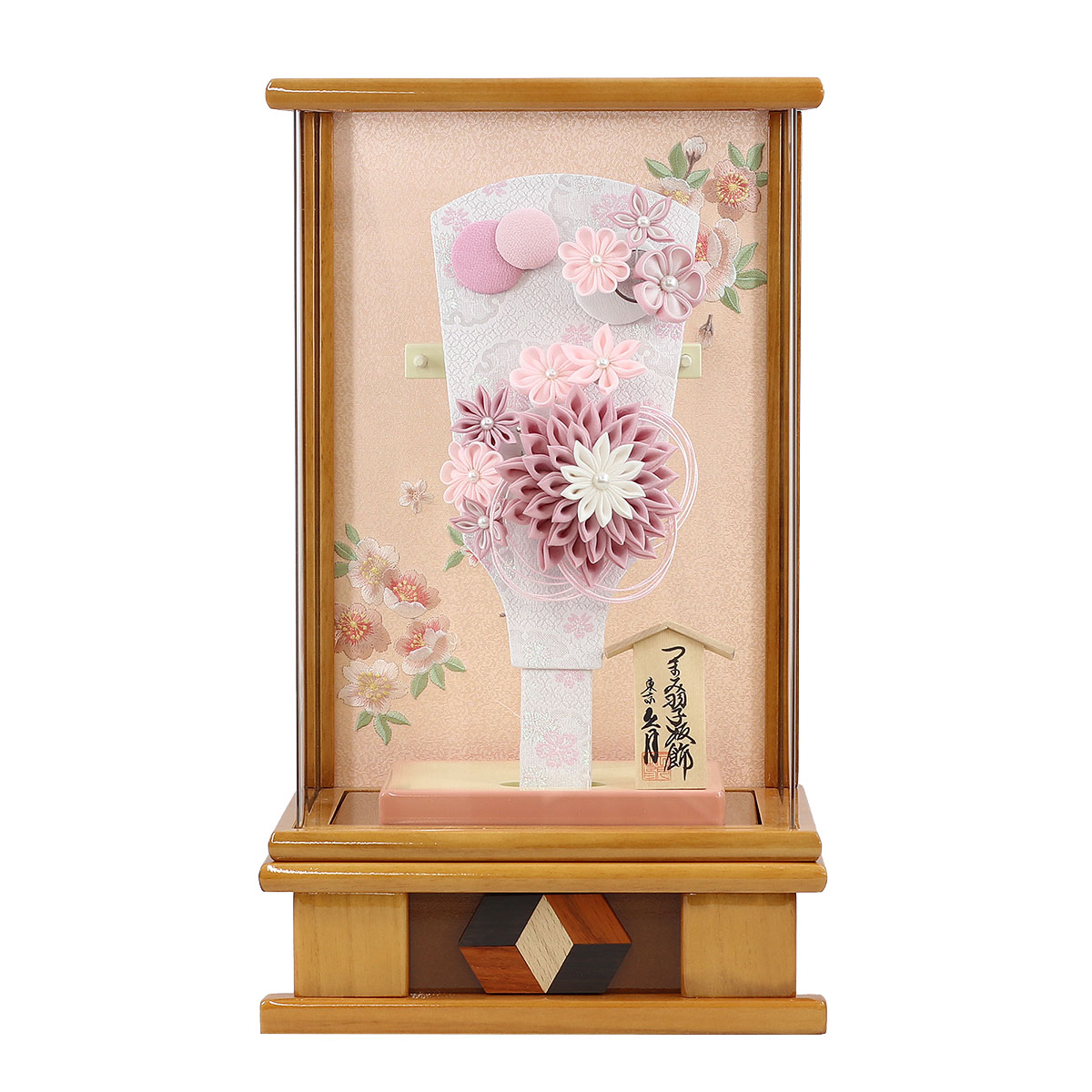 羽子板 お祝い 初正月 久月 9号 つまみ細工...の詳細画像2