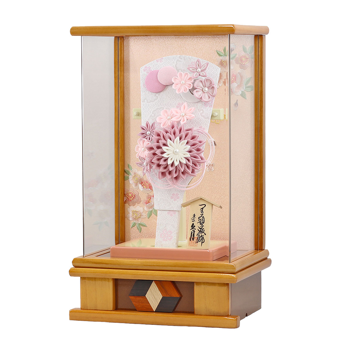 羽子板 お祝い 初正月 久月 9号 つまみ細工...の詳細画像4