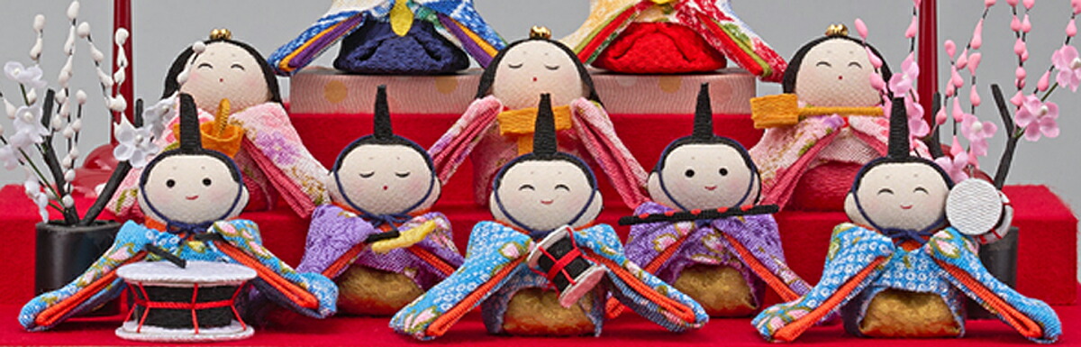 はまぐり 古布ちりめん 雛人形 セット 小売 はまぐり 古布ちりめん