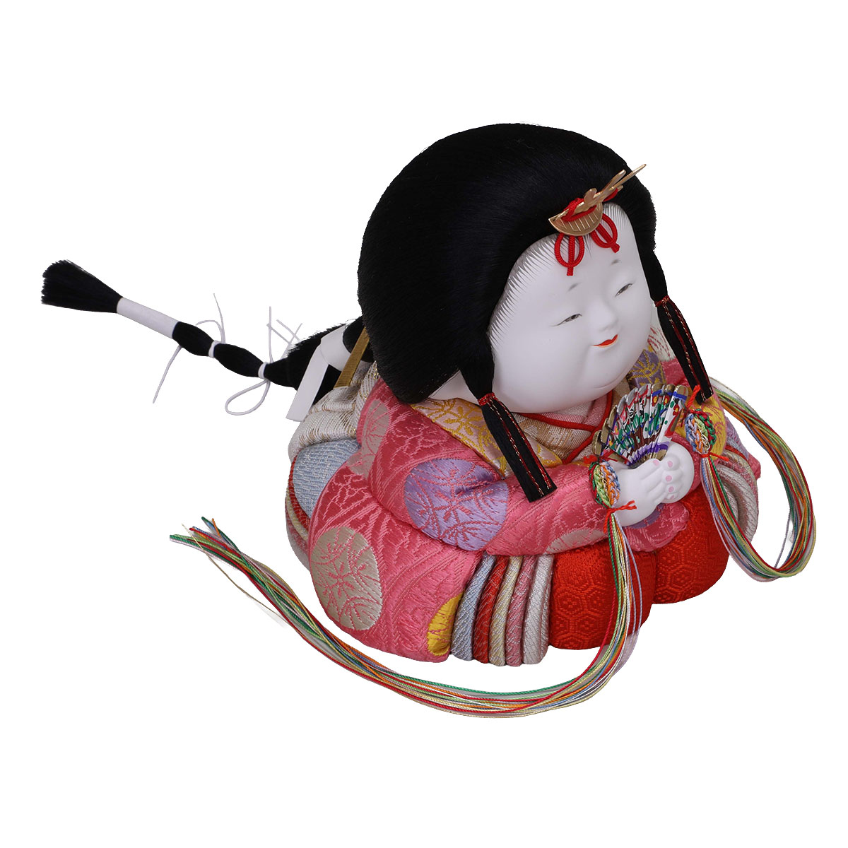 雛人形 木目込み飾り 石川佳正作 平成古典雛・鶯 木目込み雛 親王飾り