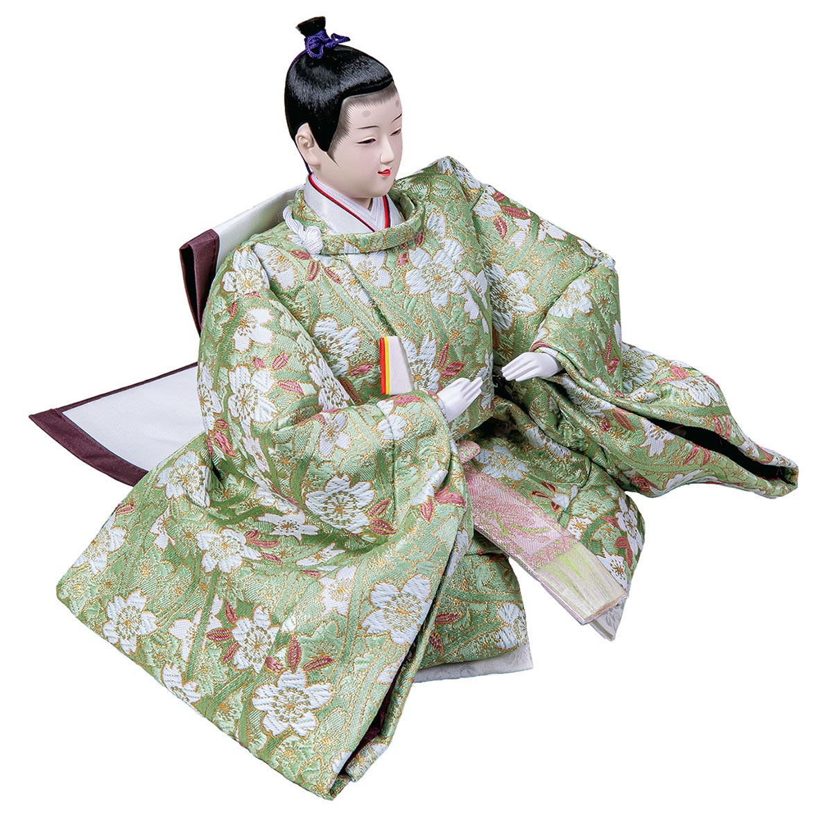 雛人形 親王飾り 平安豊久作 まなか 大三五親王揃 木目 台屏風 親王飾り 平安豊久_4