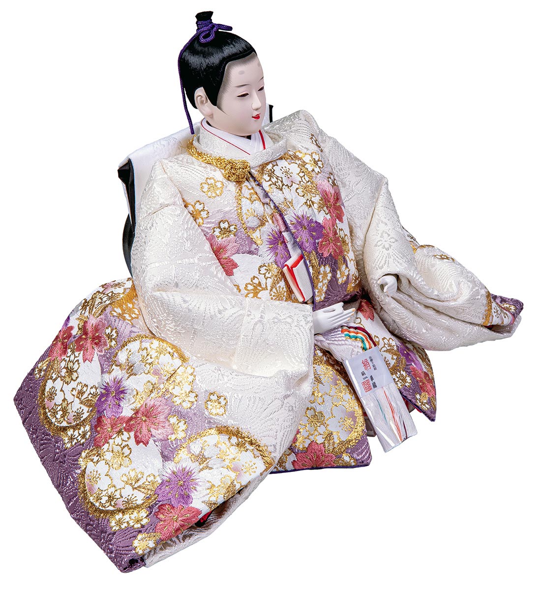 ○おひなさま○ 刺繍衣装 丸形 金屏風 オルゴール フルセット 【公式通販】