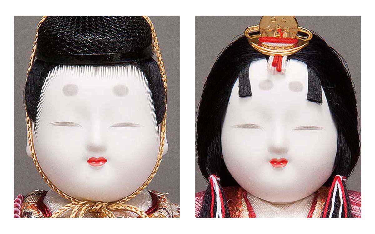 雛人形 木目込み飾り 柿沼東光作 やよい小筺 七人飾り 家具調収納箱