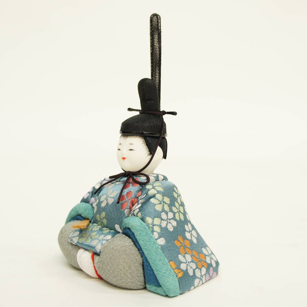 雛人形 コンパクト 木目込み 原孝州作 花色雛 木目込み雛人形 五