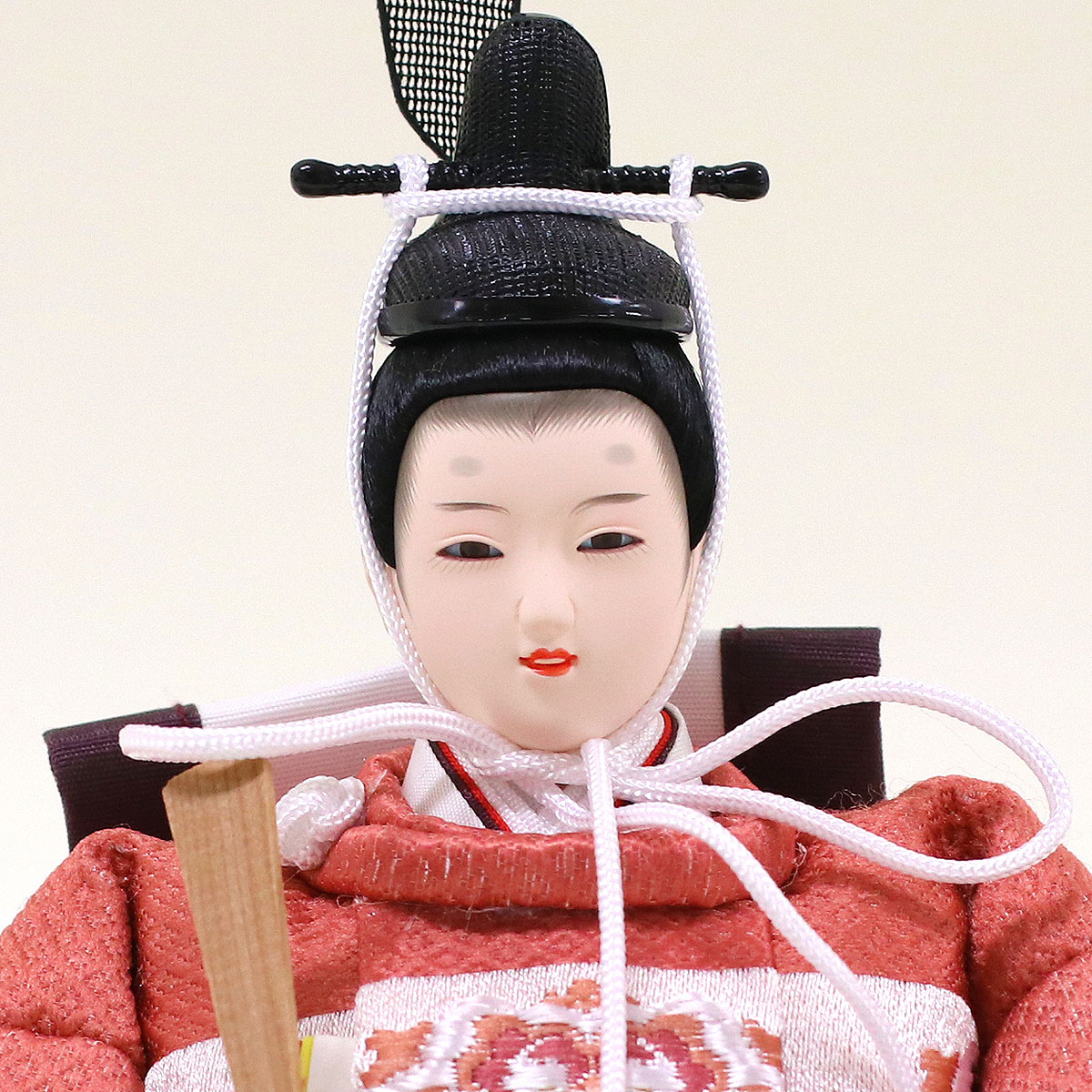 雛人形 親王飾り 段織 衣裳着 芥子親王 平飾り 人形の久月_7
