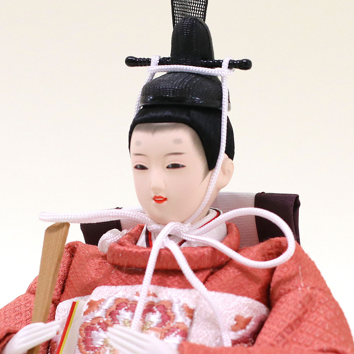 雛人形 親王飾り 段織 衣裳着 芥子親王 平飾り 人形の久月_8