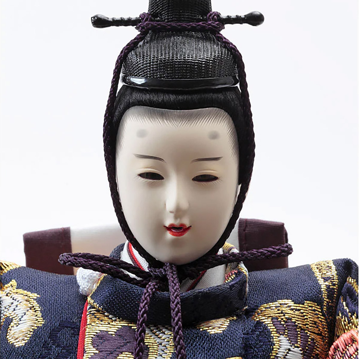 雛人形 収納飾り 西陣織金襴 衣裳着 三五親王 収納親王飾り 人形の久月