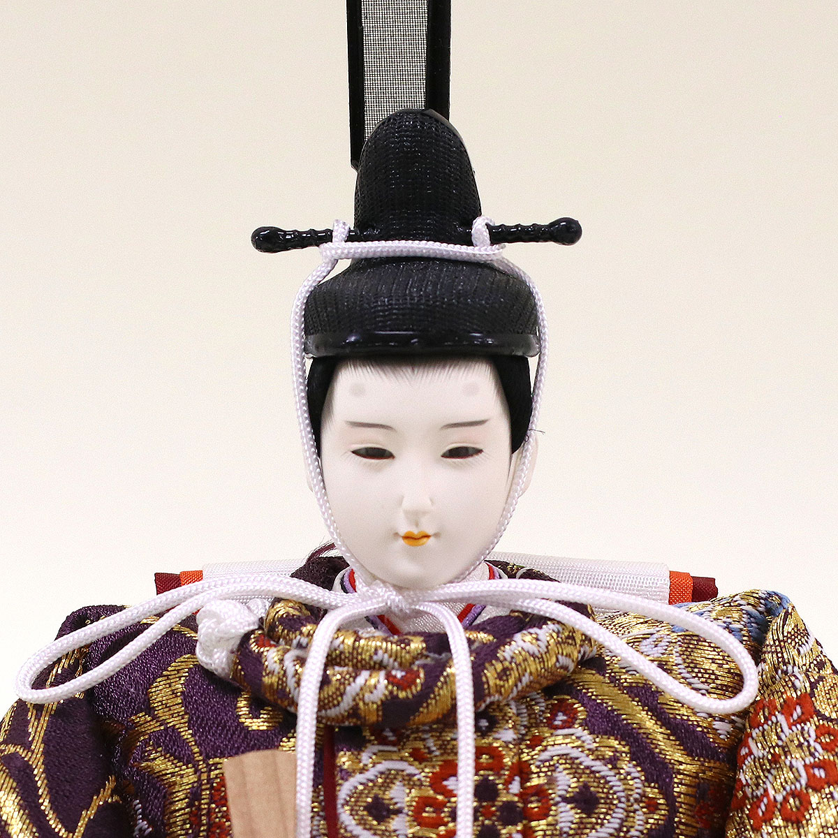 雛人形親王 雛人形 親王飾り 二世光匠作 衣裳着 西陣織金襴 京十番親王 久月