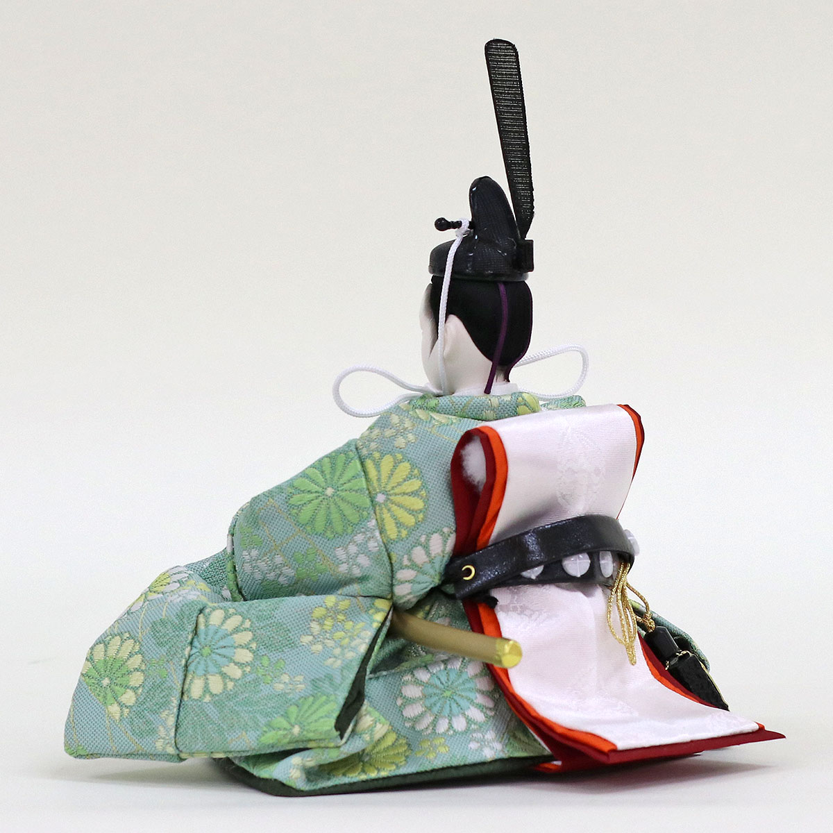 雛人形 三段飾り 久月作 平安三賢女 歌人付 雛の詩 衣裳着 京十番親王