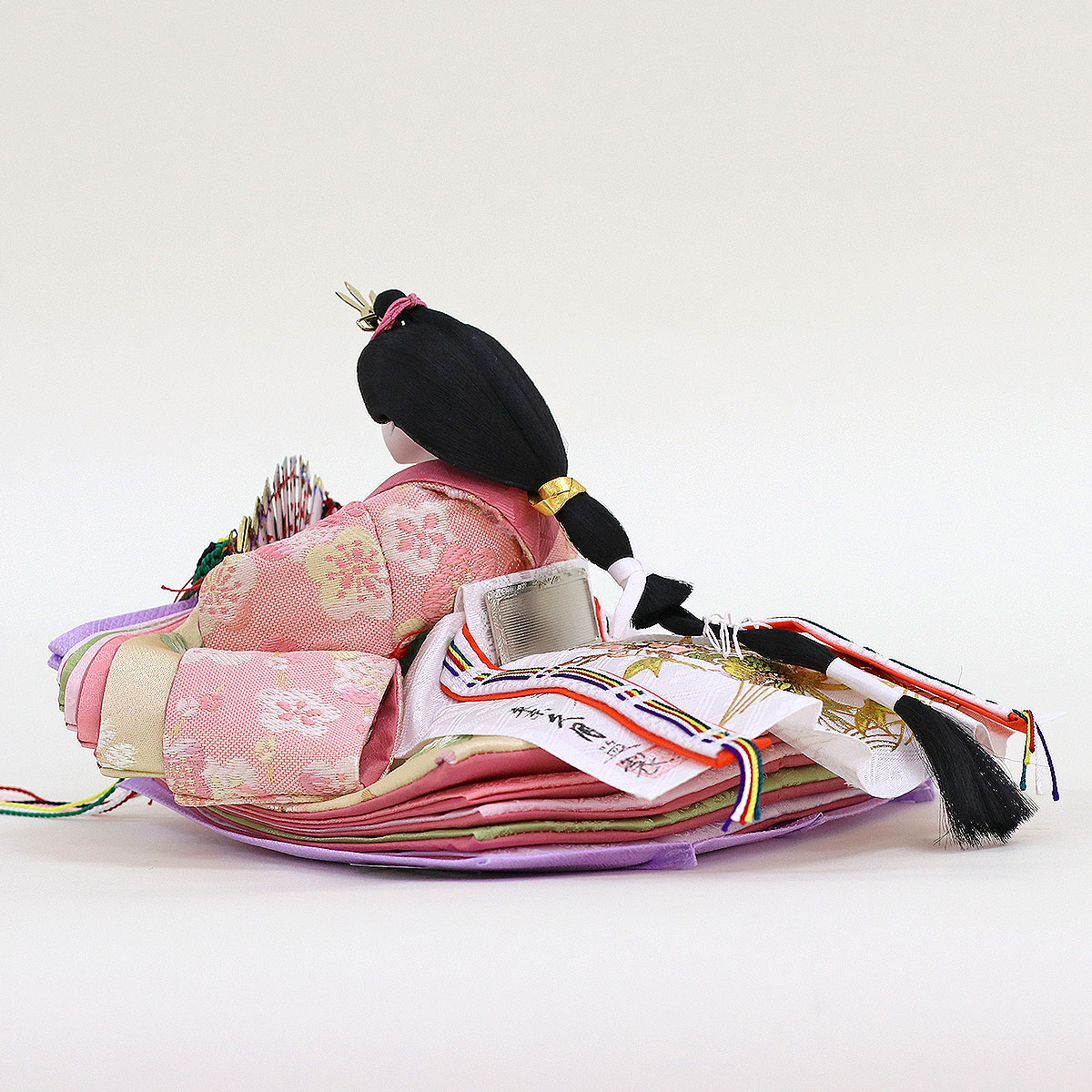 雛人形 三段飾り 久月作 平安三賢女 歌人付 雛の詩 衣裳着 京十番親王