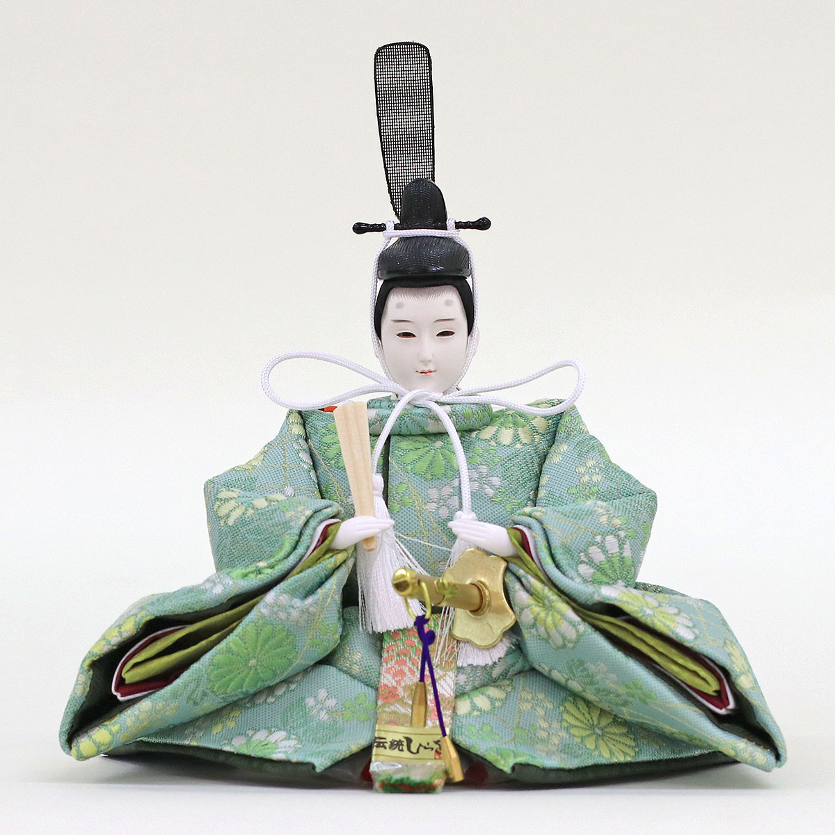 雛人形 三段飾り 久月作 平安三賢女 歌人付 雛の詩 衣裳着 京十番親王