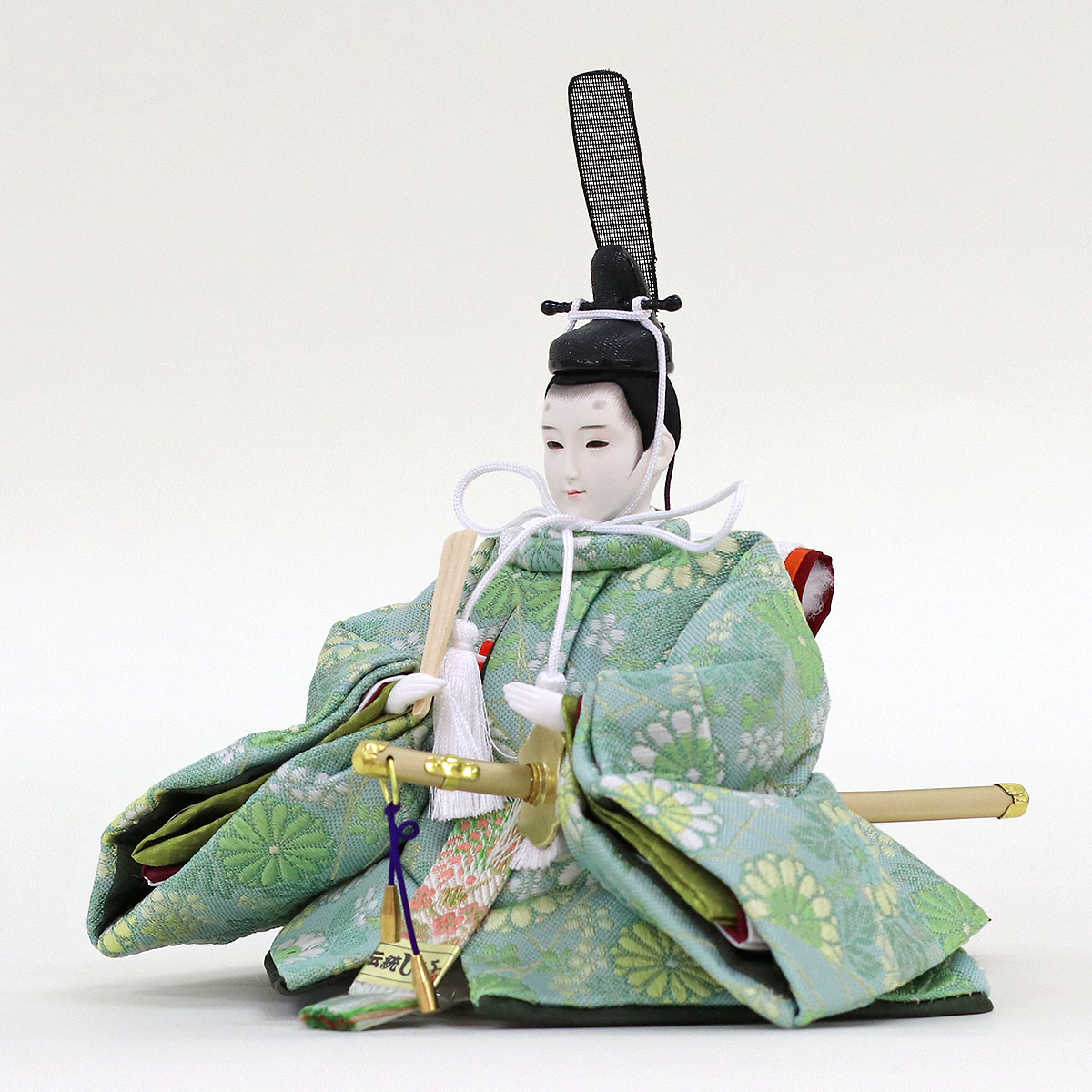 雛人形 三段飾り 久月作 平安三賢女 歌人付 雛の詩 衣裳着 京十番親王