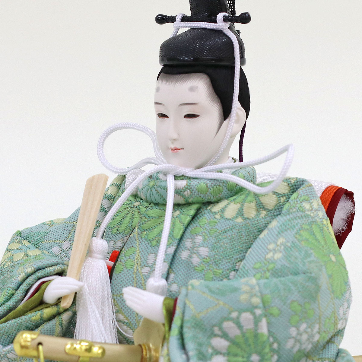 雛人形 三段飾り 久月作 平安三賢女 歌人付 雛の詩 衣裳着 京十番親王