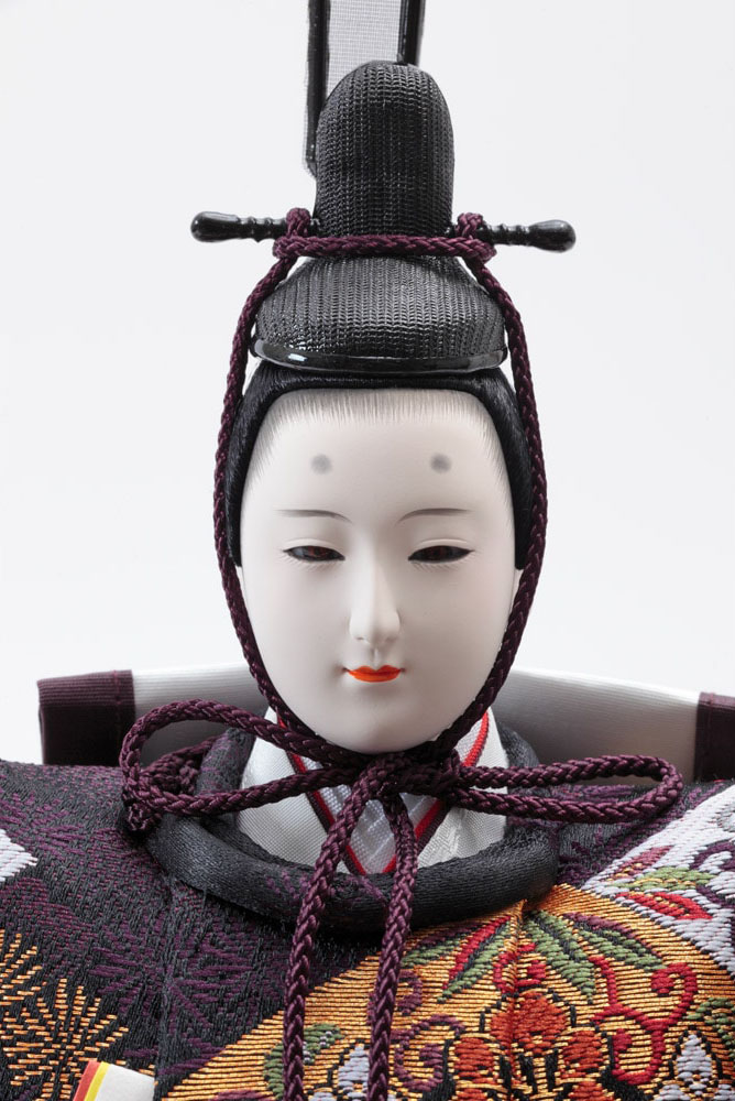 雛人形 四段飾り 久月作 平安三賢女 歌人付 雛の詩 段織 衣裳着 小十番