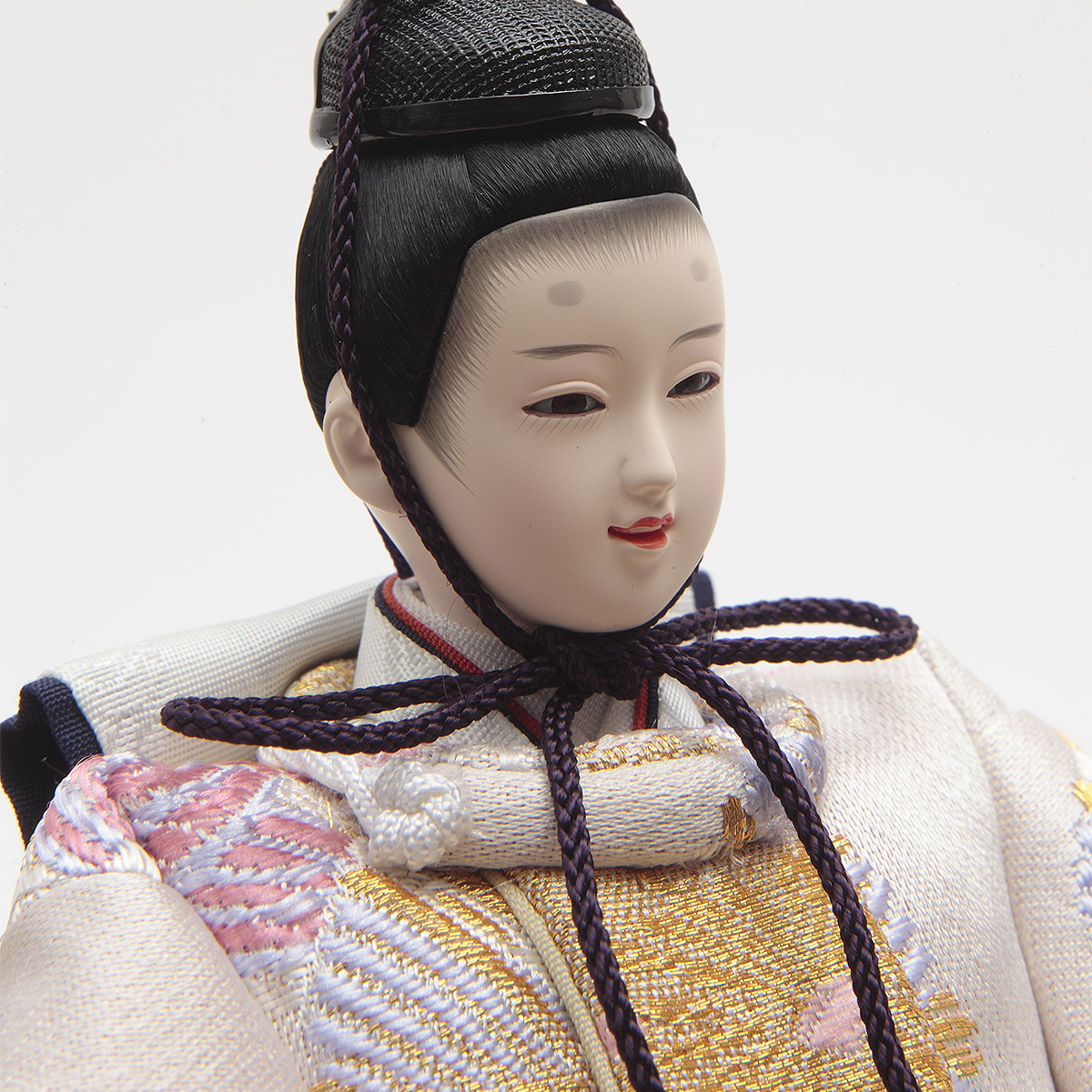 雛人形 収納飾り 銘木 檜 衣裳着 小芥子親王 収納親王飾り 人形の久月