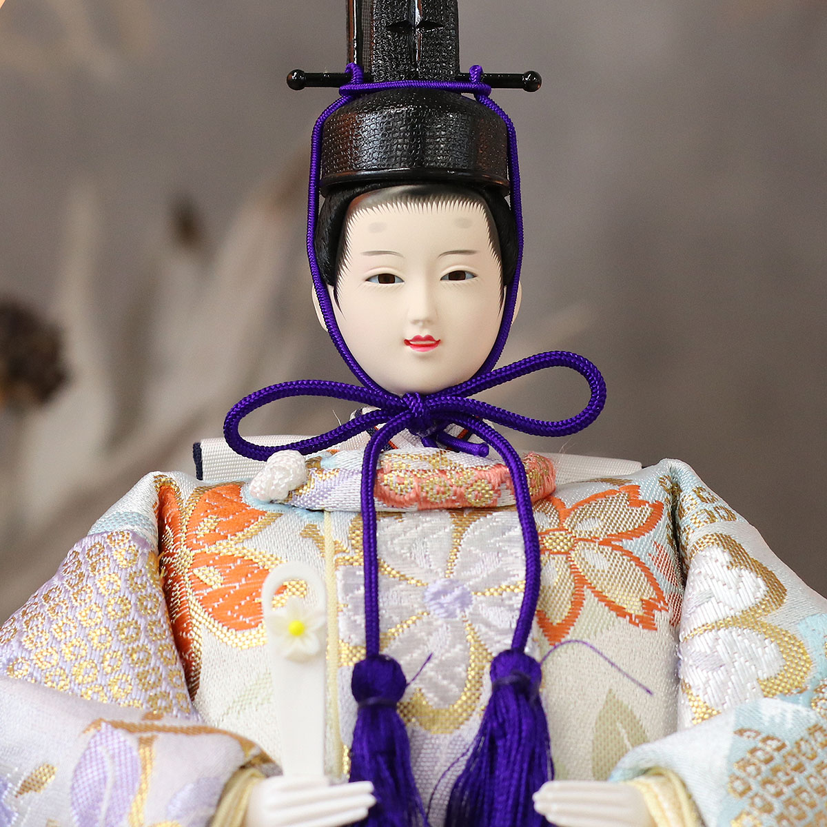 雛人形 ケース飾り 久月 衣裳着 ケース入り 親王飾り 芥子親王