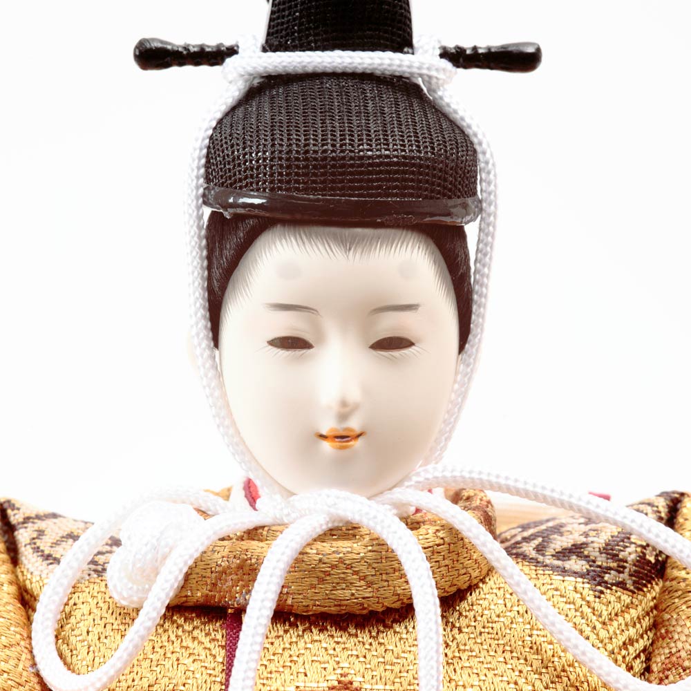 雛人形 収納飾り 銘木収納シリーズ 檜 着付 二世光匠 衣裳着 収納親王飾り 京十三番親王 人形の久月 コンパクト 収納_3