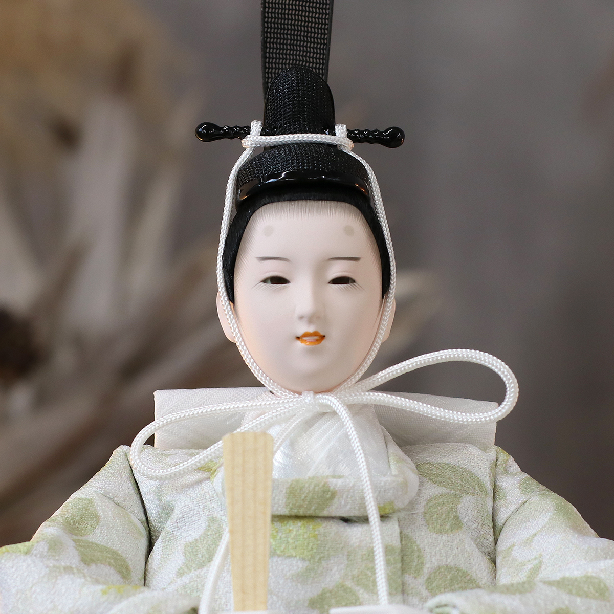 雛人形 ケース飾り 久月 衣裳着 フラワーアート ケース入り 親王飾り