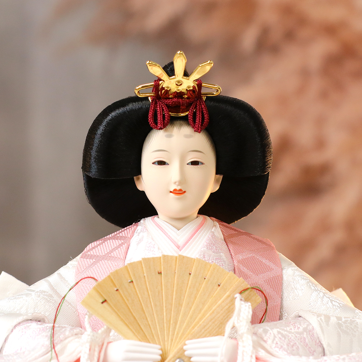 雛人形 ケース飾り 久月 衣裳着 ケース入り 親王飾り 小三五親王
