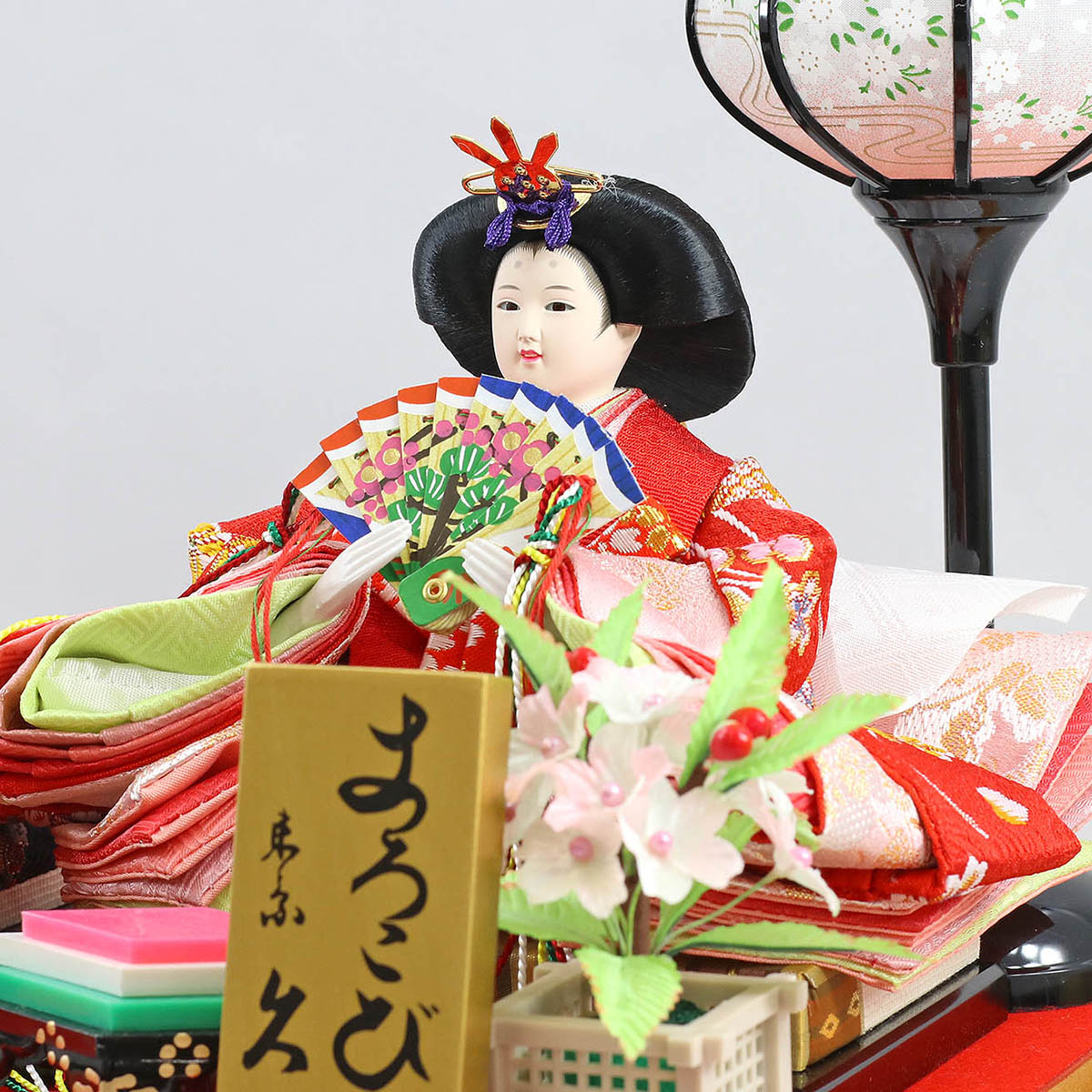 雛人形 久月 衣裳着 ケース入り 芥子親王 ガラスケース飾り HNQ-65942 ケース飾り 人形の久月 ひな人形 通販 