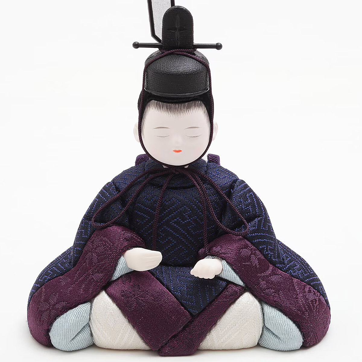 雛人形 木目込み飾り 新井久夫作 優里雛 木目込み 親王飾り 久月監製