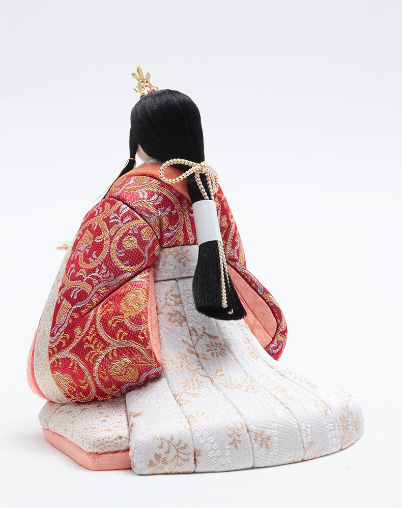 雛人形 木目込み飾り 久月作 木目込み 新井久夫 ほのか 美玲雛 立ち雛