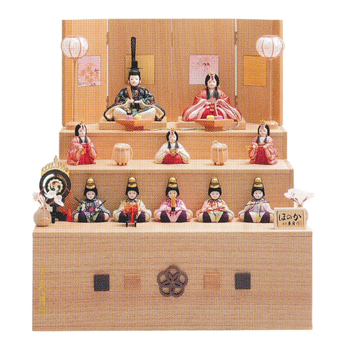 雛人形 木目込み飾り 久月作 木目込み 木村綾...の詳細画像1