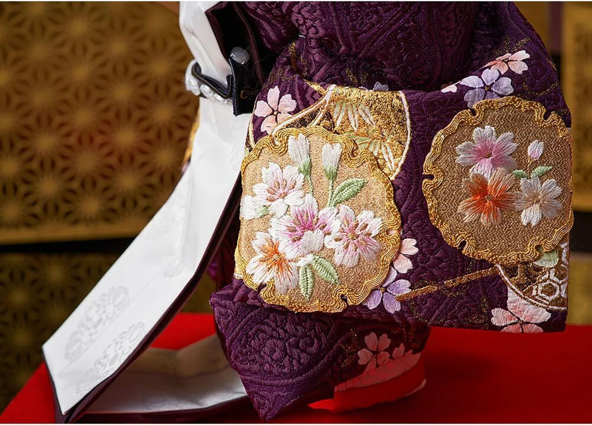 雛人形 立雛飾り 衣裳着 金彩刺繍 三五親王 立親王飾り 人形の久月