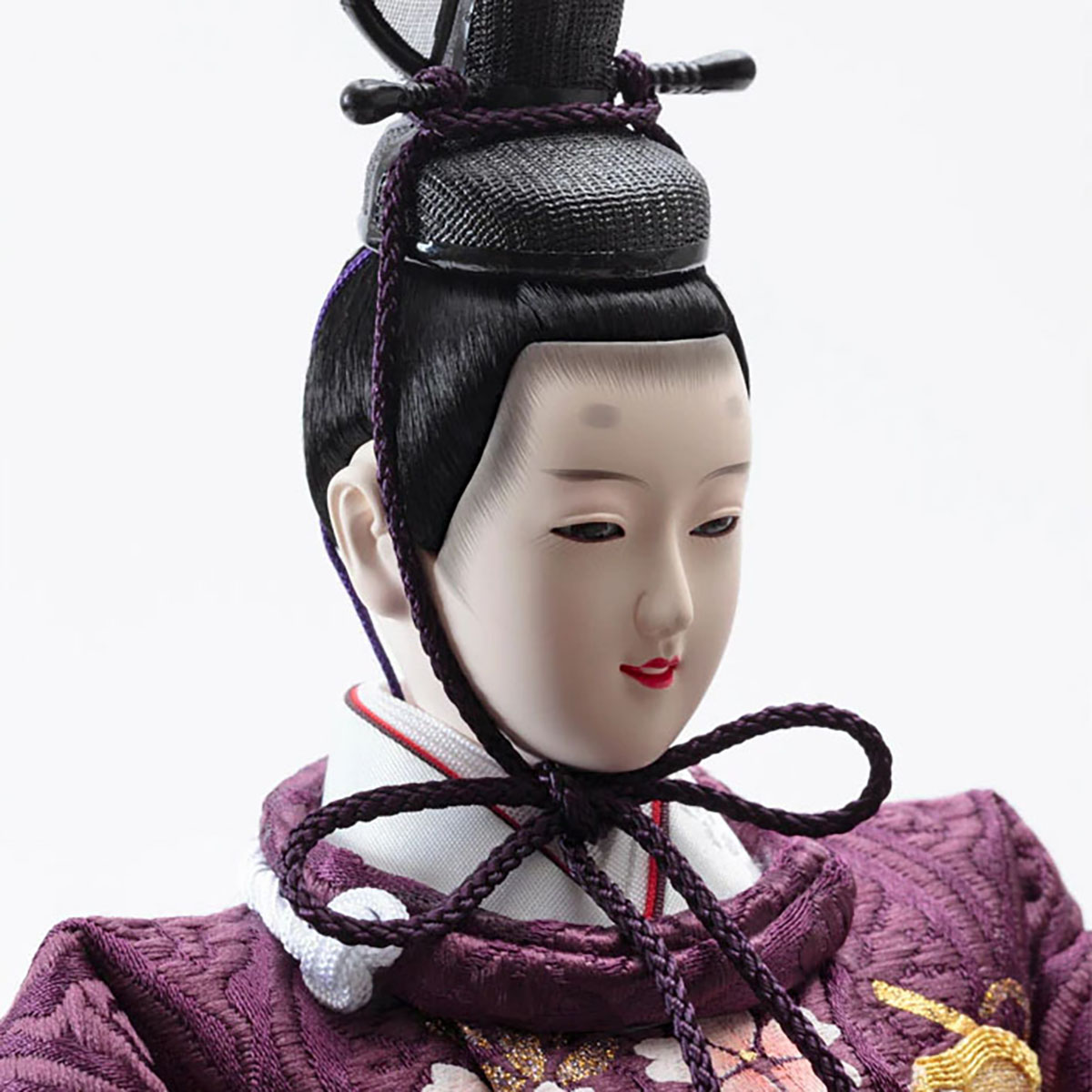 雛人形 立雛飾り 衣裳着 金彩刺繍 三五親王 立親王飾り 人形の久月