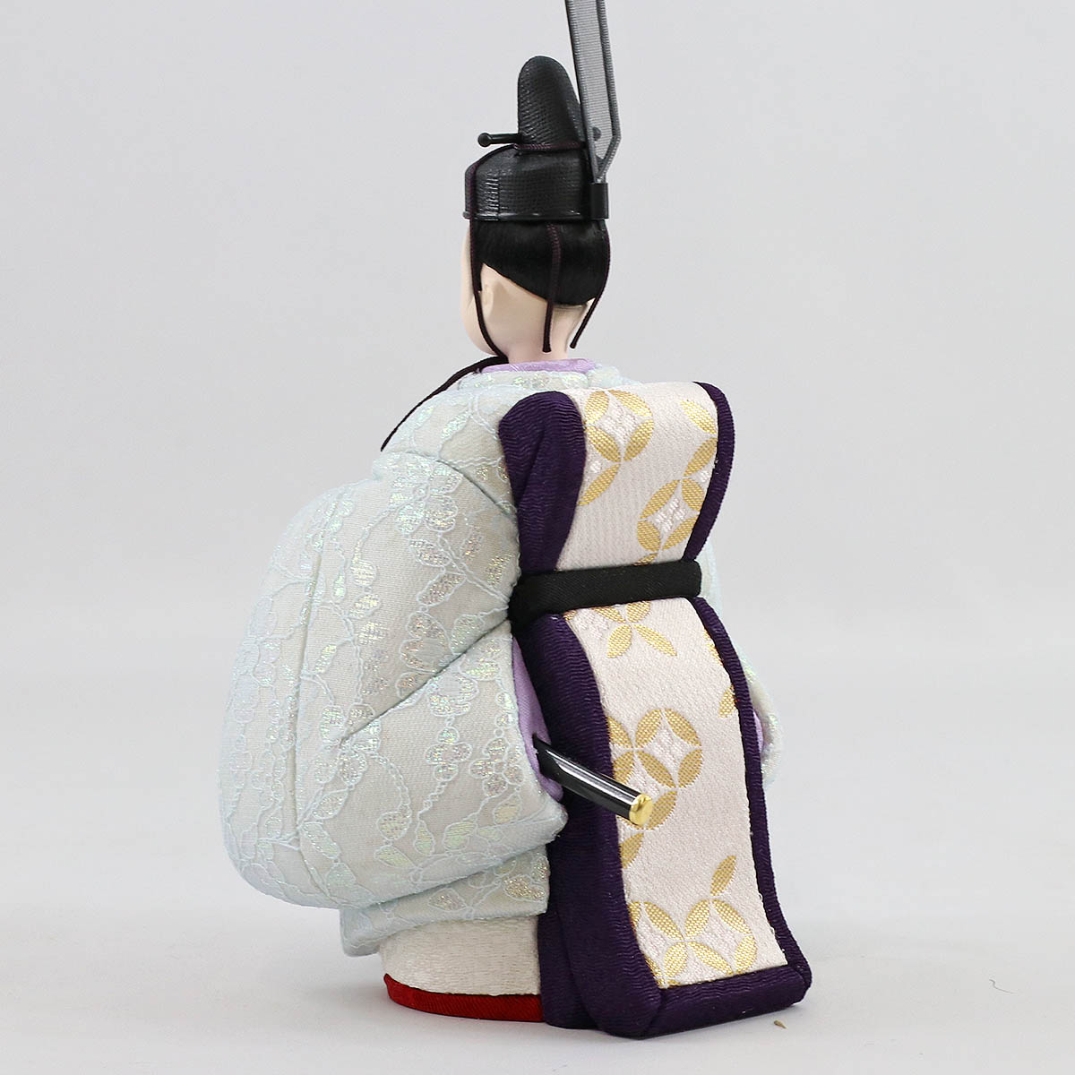 雛人形 木目込み飾り 久月作 ほのか 真咲雛 青 立ち雛 木目込み