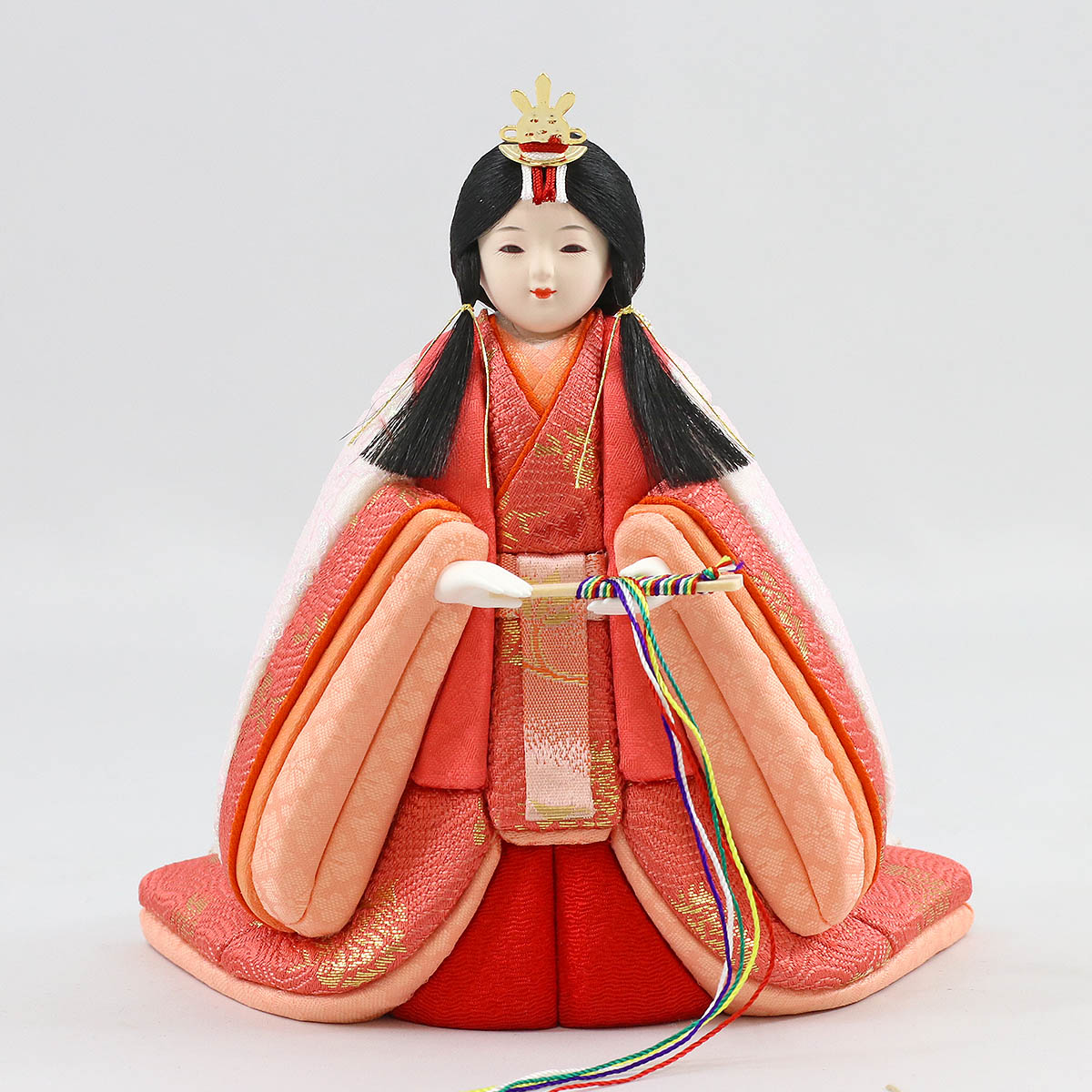 雛人形 木目込み飾り 久月作 ほのか 真咲雛 青 立ち雛 木目込み 雛人形 木目込み飾り 久月作 ほのか 真咲雛 青 立ち雛 木目込み