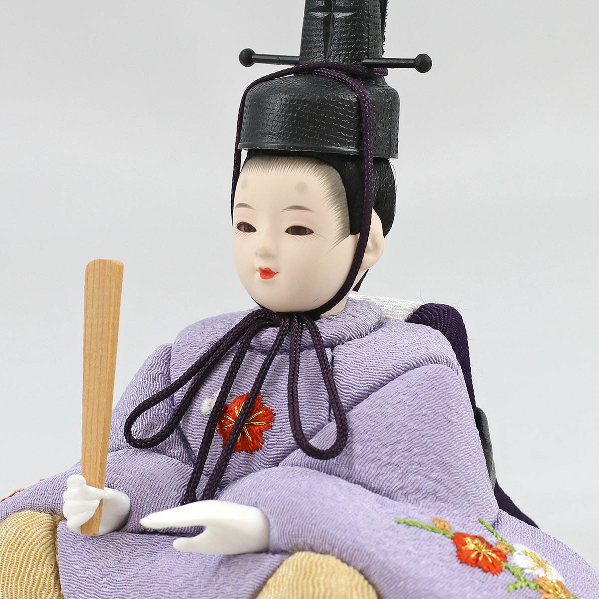 雛人形　木目込人形　親王飾り　月の宴　草園作 雛人形 木目込み人形 親王飾り【桃山雛】草園作｜モダン