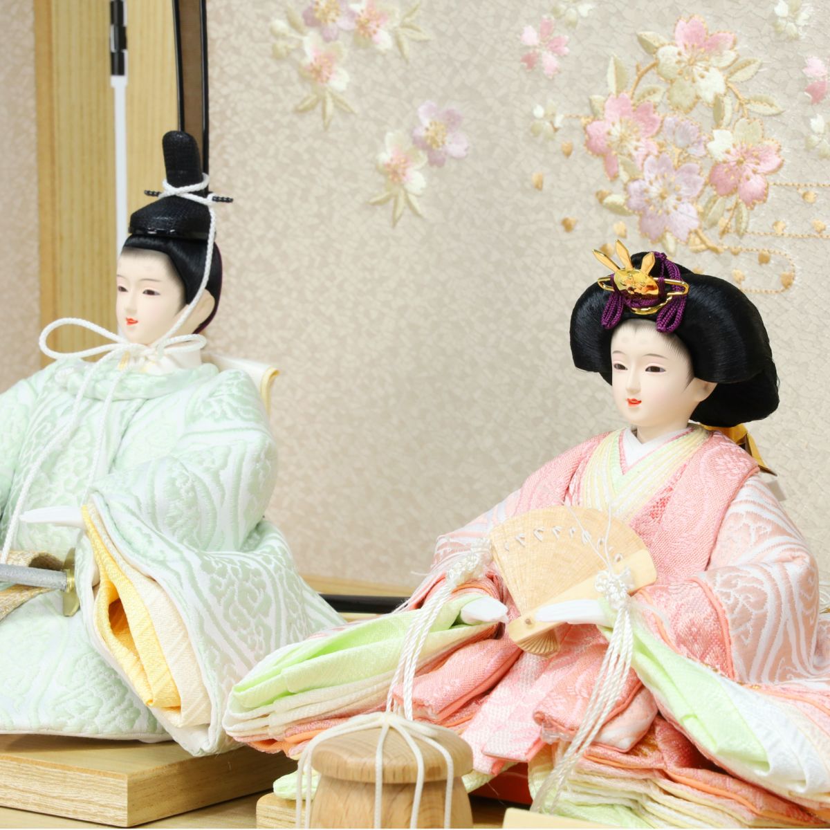 雛人形 収納飾り 珊瑚 コンパクト 収納 東玉 : 雛人形 五月人形