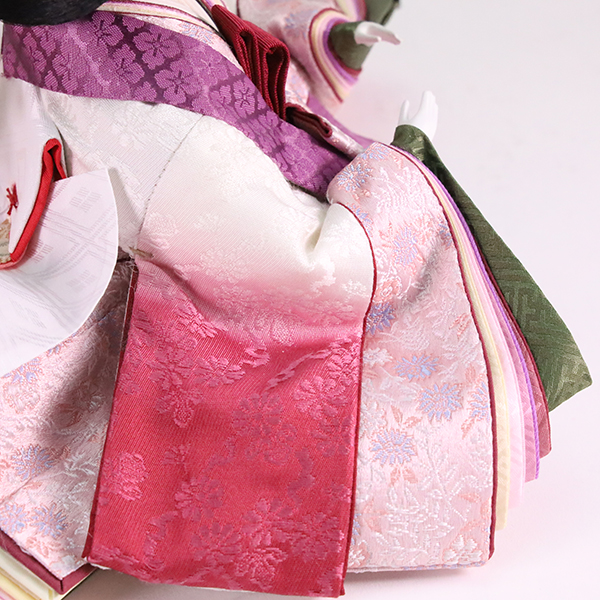 【値段交渉可：送料込】 雛人形 東玉 草木染め 深見 ふかみ 三五親王飾り 【LWH3437341199】(125664円)