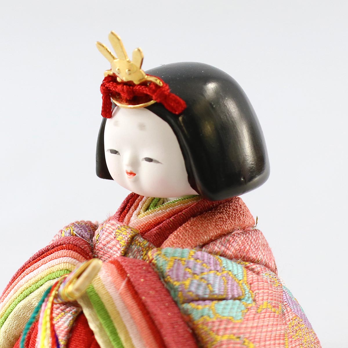 祐月作　木目込み人形　15人揃い 十五人揃い 木目込み人形（大） 梅香 祐月作 木目込み人形 15人揃い