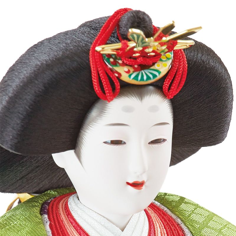 雛人形 立雛飾り 黄櫨染 三五親王 立姿雛 立ち雛 吉徳 吉徳大光