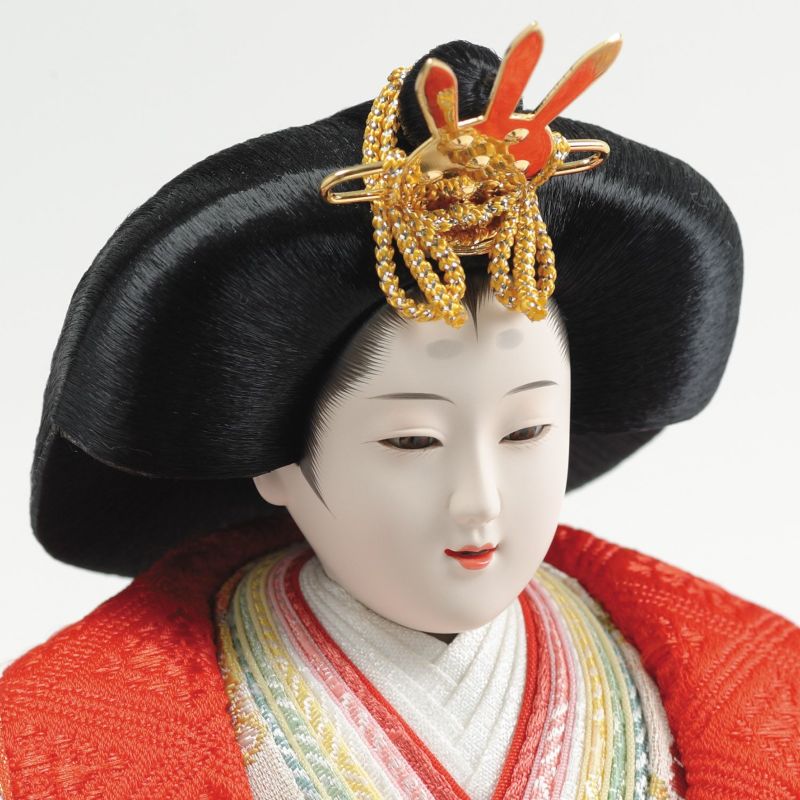 「人气商品」 雛人形 三段 3段 吉徳 吉徳大光 十番親王 小三五官女 五人飾り 御雛 【KUE3667820339】(134090円)